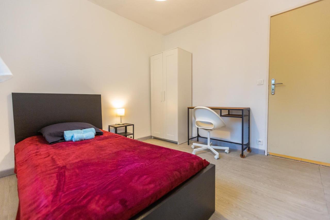 Ferienwohnung Superbe T4 Renove Spacieux Avec Stationnement Libre Et Gratuit Marseilles Exterior foto